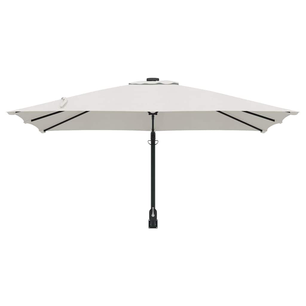 vidaXL Parasolka ogrodowa piaskowy 248,5 x 247,5 x 160 cm