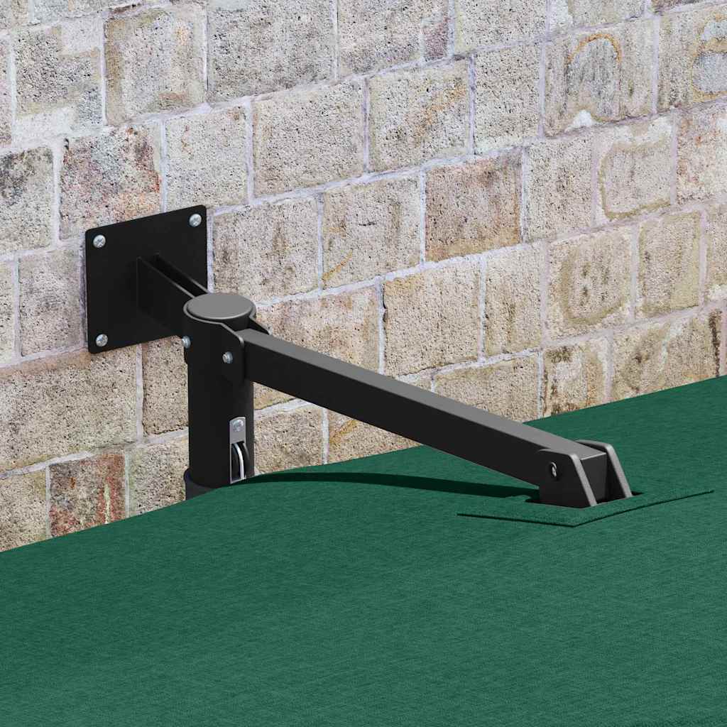 vidaXL Parasolka ogrodowa Zielony 248,5 x 247,5 x 160 cm