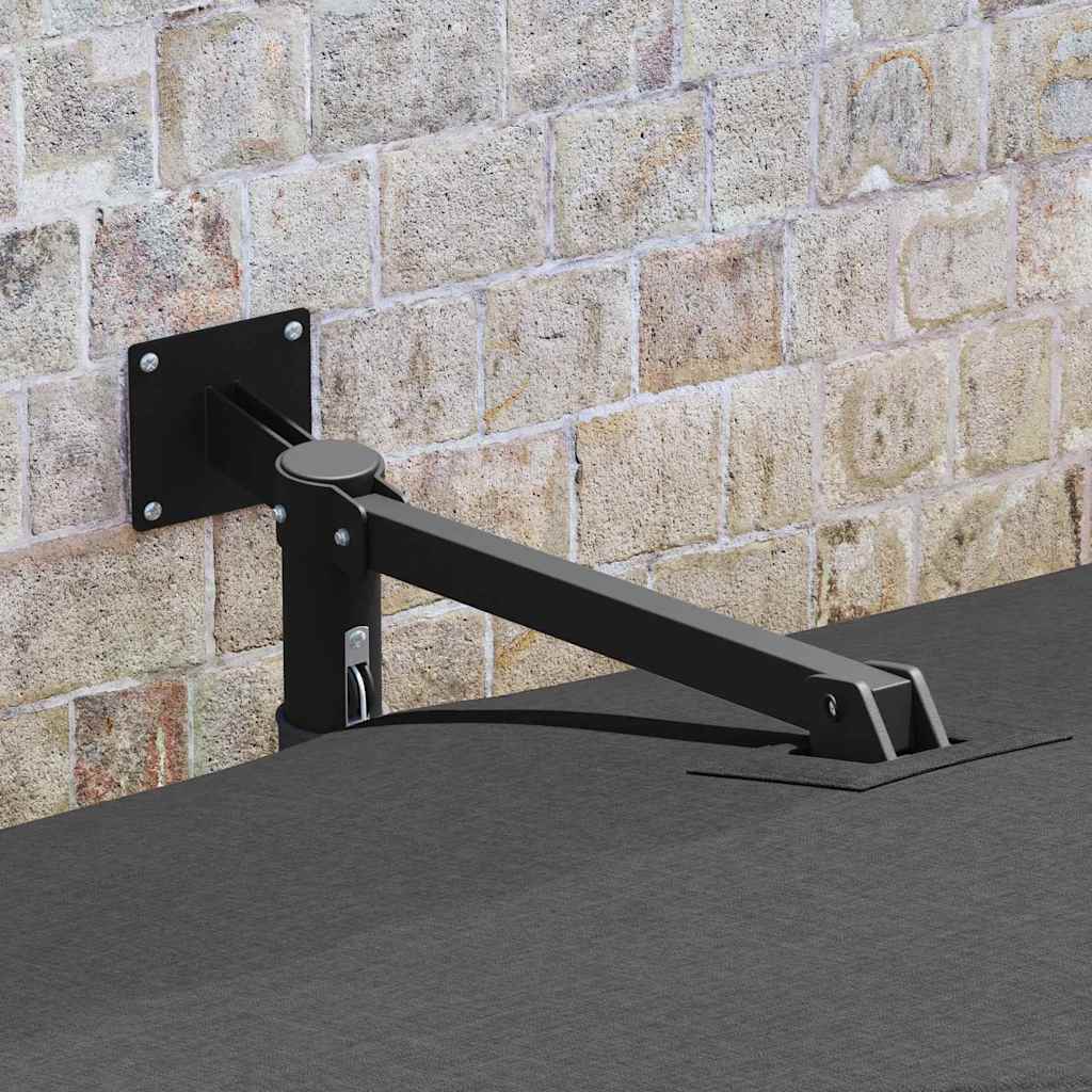 vidaXL Parasolka ogrodowa Antracyt 248,5 x 247,5 x 160 cm