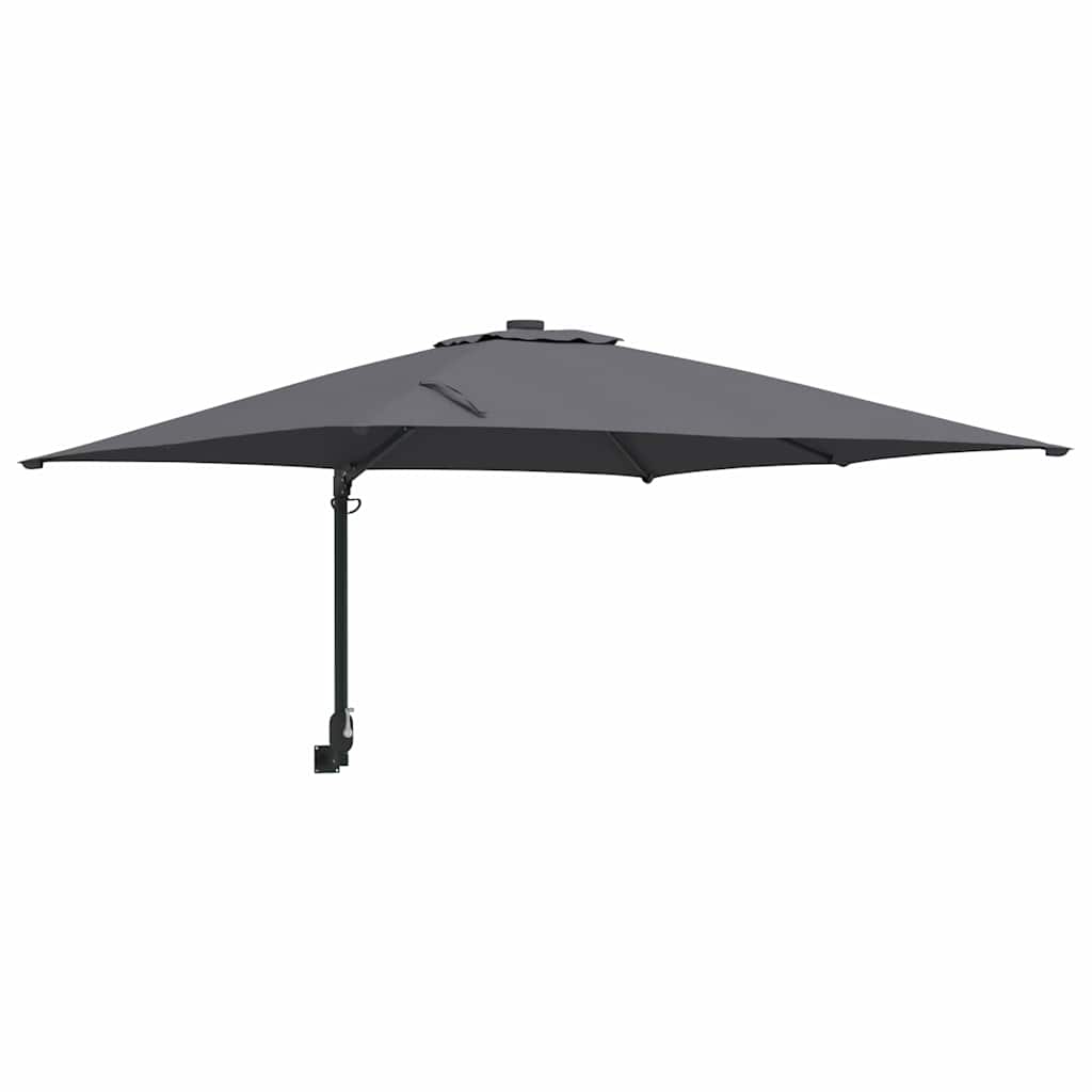 vidaXL Parasolka ogrodowa Antracyt 248,5 x 247,5 x 160 cm