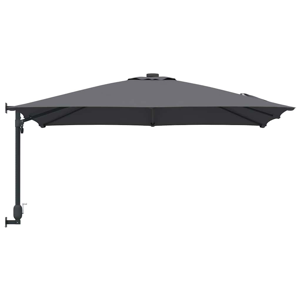 vidaXL Parasolka ogrodowa Antracyt 248,5 x 247,5 x 160 cm