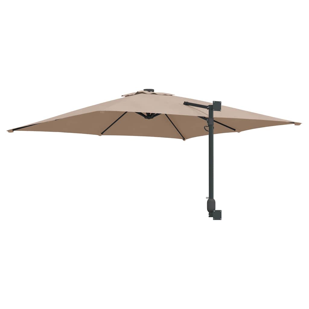 vidaXL Parasolka ogrodowa Ciemnoszary 248,5 x 247,5 x 160 cm