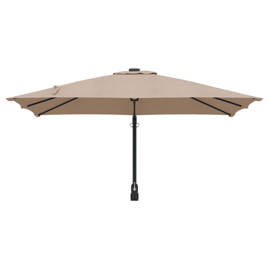 vidaXL Parasolka ogrodowa Ciemnoszary 248,5 x 247,5 x 160 cm