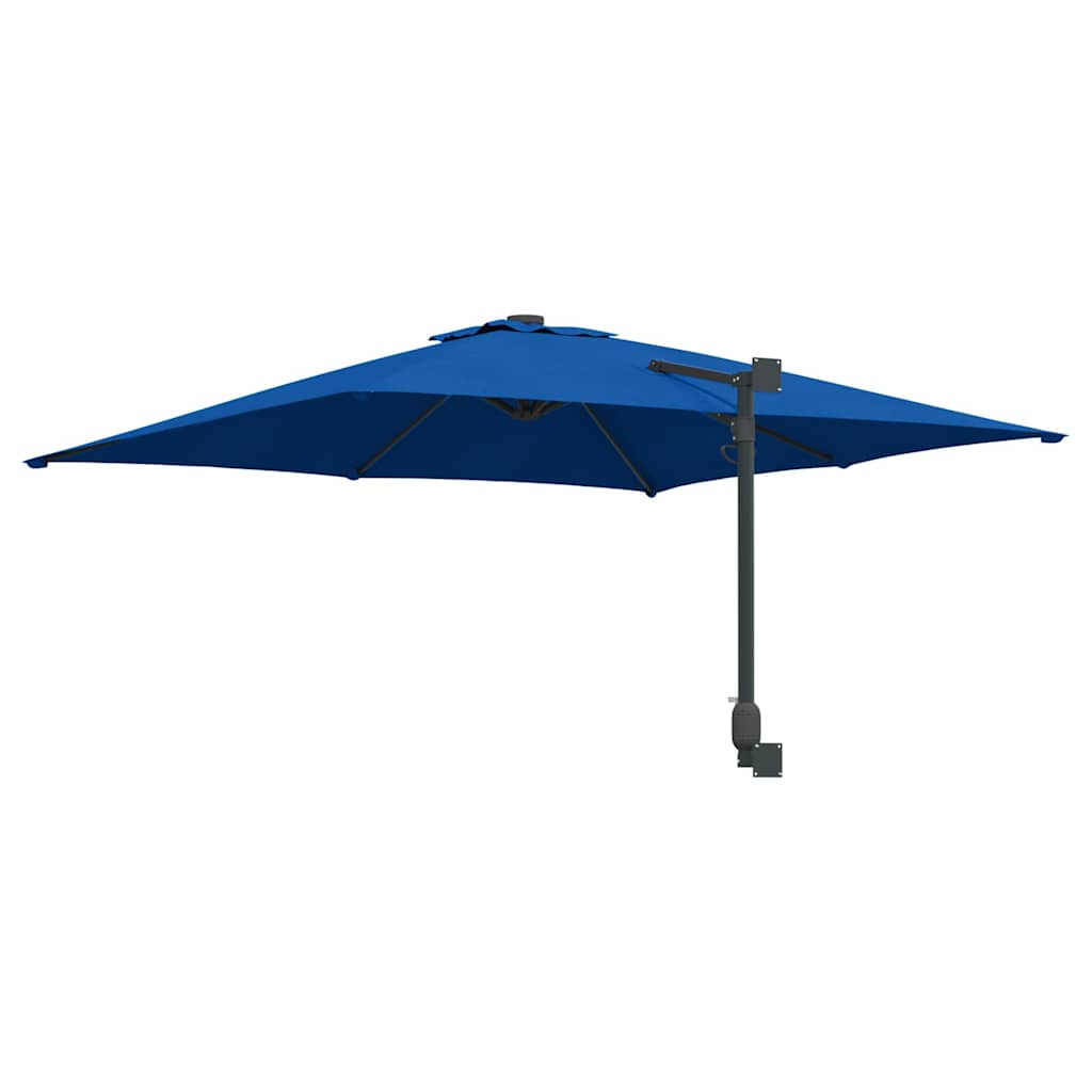 vidaXL Parasolka ogrodowa Niebieski azur 248,5 x 247,5 x 160 cm