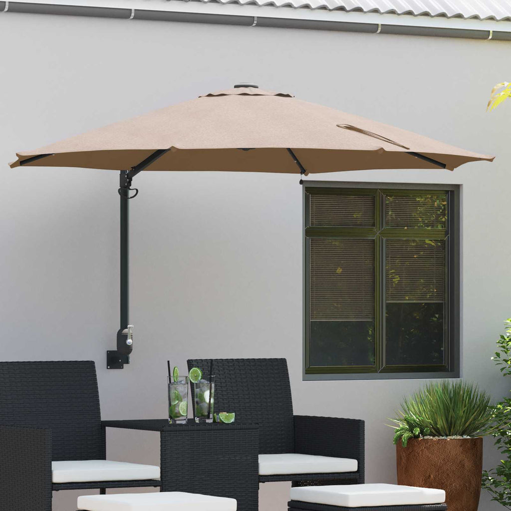 vidaXL Parasolka ogrodowa 248 x 248 x 148 cm Poliester i Stal