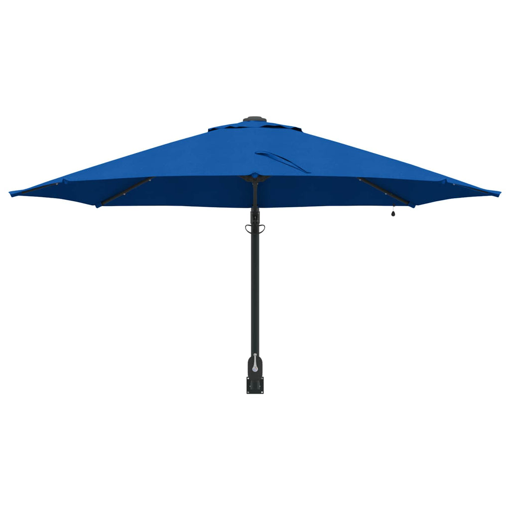 vidaXL Parasolka ogrodowa Niebieski azur 248 x 248 x 148 cm