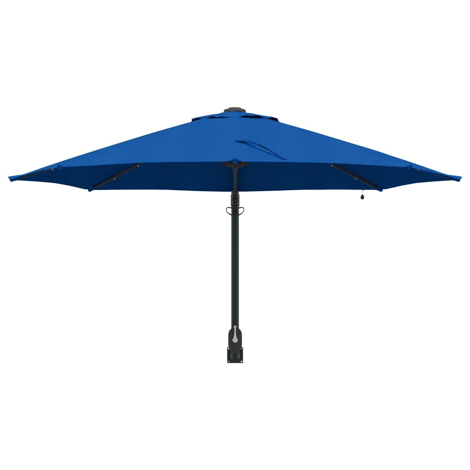 vidaXL Parasolka ogrodowa Niebieski azur 248 x 248 x 148 cm