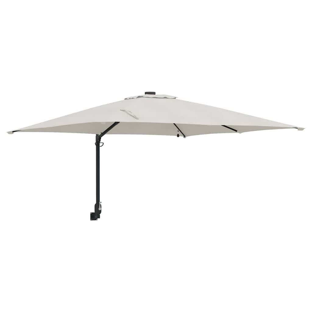 vidaXL Parasolka ogrodowa piaskowy 248,5 x 247,5 x 160 cm