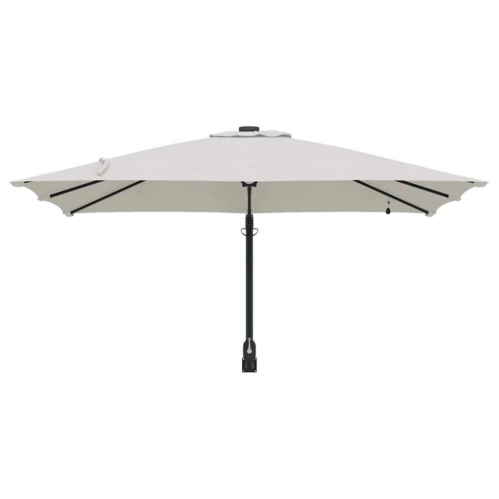 vidaXL Parasolka ogrodowa piaskowy 248,5 x 247,5 x 160 cm