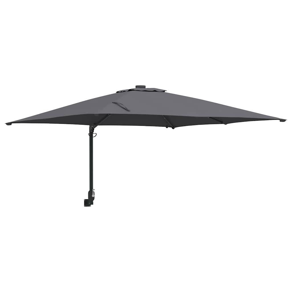 vidaXL Parasolka ogrodowa Antracyt 248,5 x 247,5 x 160 cm