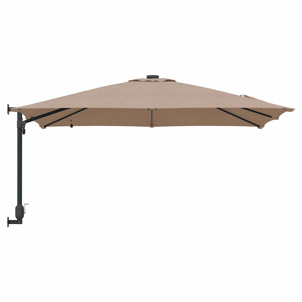 vidaXL Parasolka ogrodowa Ciemnoszary 248,5 x 247,5 x 160 cm