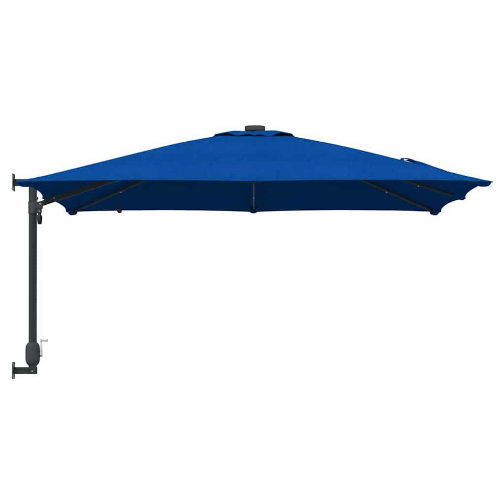 vidaXL Parasolka ogrodowa Niebieski azur 248,5 x 247,5 x 160 cm