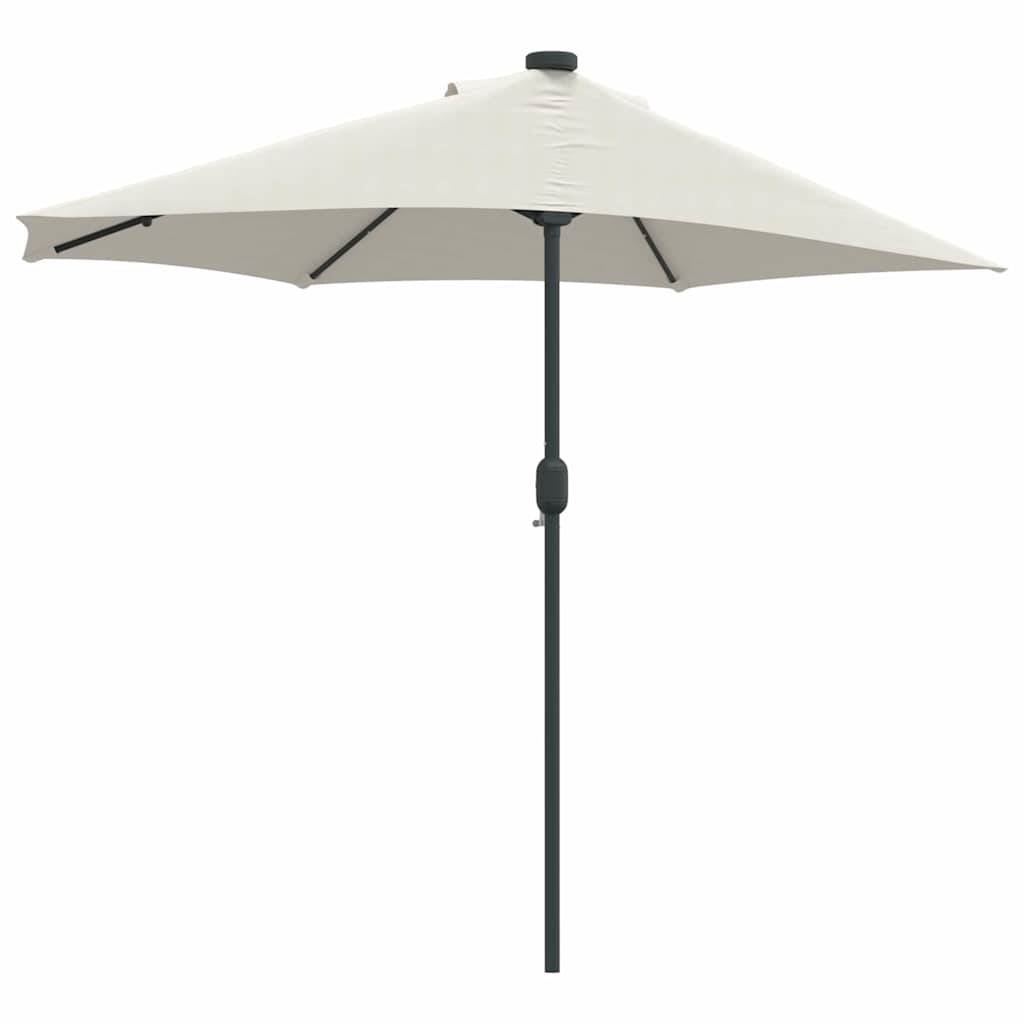 vidaXL Parasolka ogrodowa piaskowy 294 x 150 x 223 cm Poliester i Stal