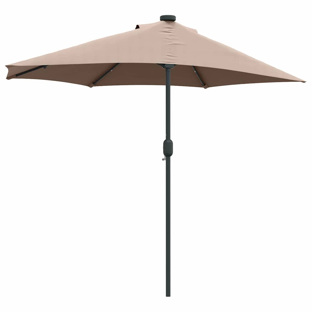 vidaXL Parasolka ogrodowa Ciemnoszary 294 x 150 x 223 cm