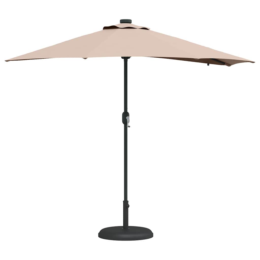 vidaXL Parasolka ogrodowa Ciemnoszary 294 x 150 x 223 cm