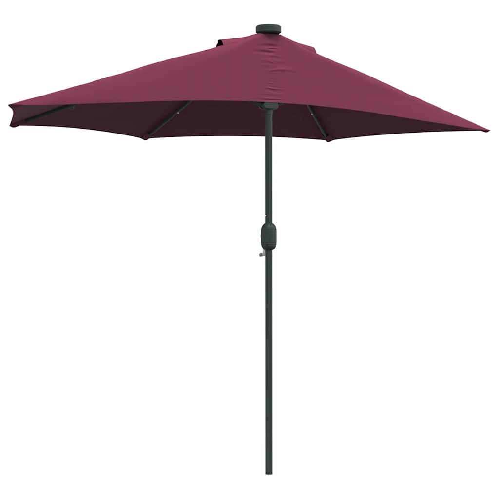 vidaXL Parasolka ogrodowa Bordeaux Czerwony 294 x 150 x 223 cm