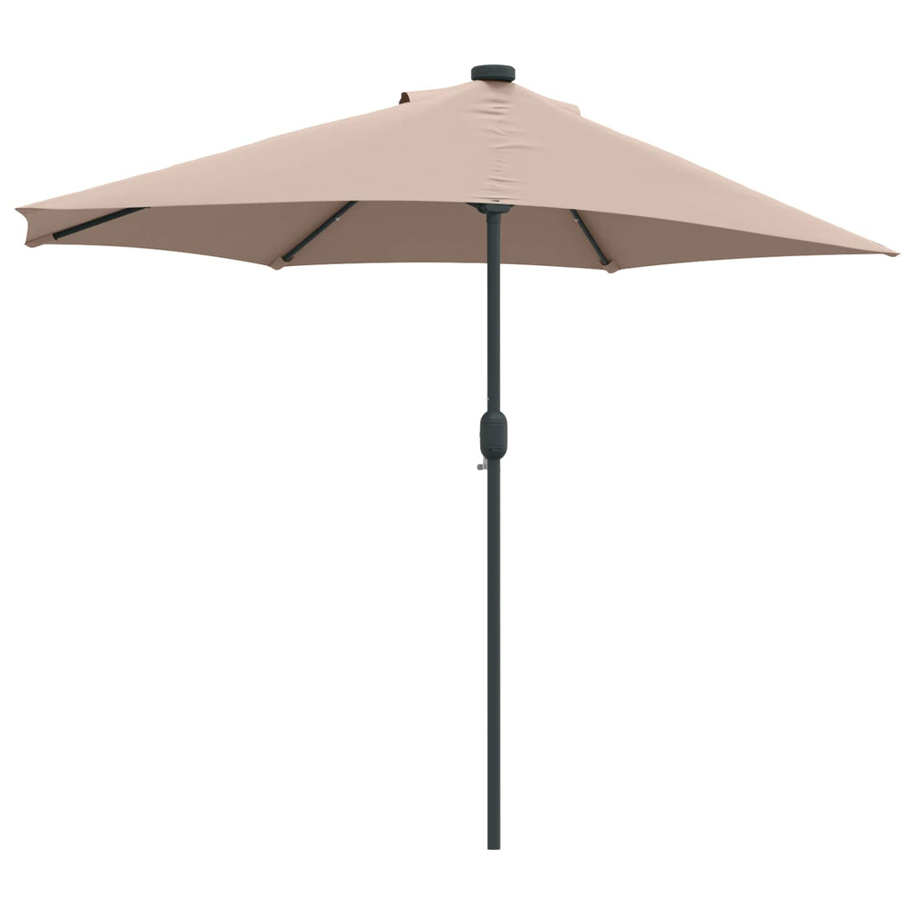 vidaXL Parasolka ogrodowa Ciemnoszary 294 x 150 x 224 cm