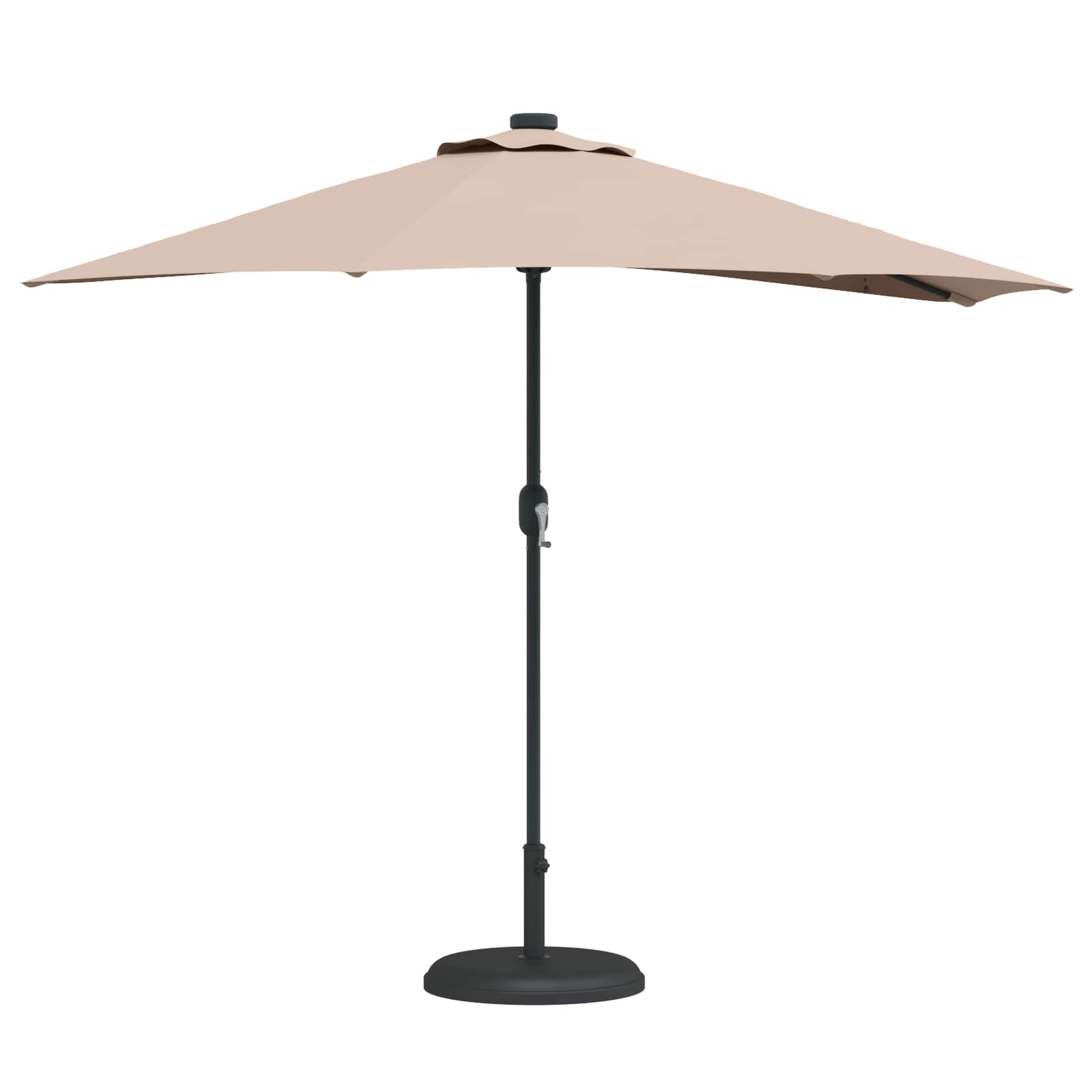 vidaXL Parasolka ogrodowa Ciemnoszary 294 x 150 x 224 cm