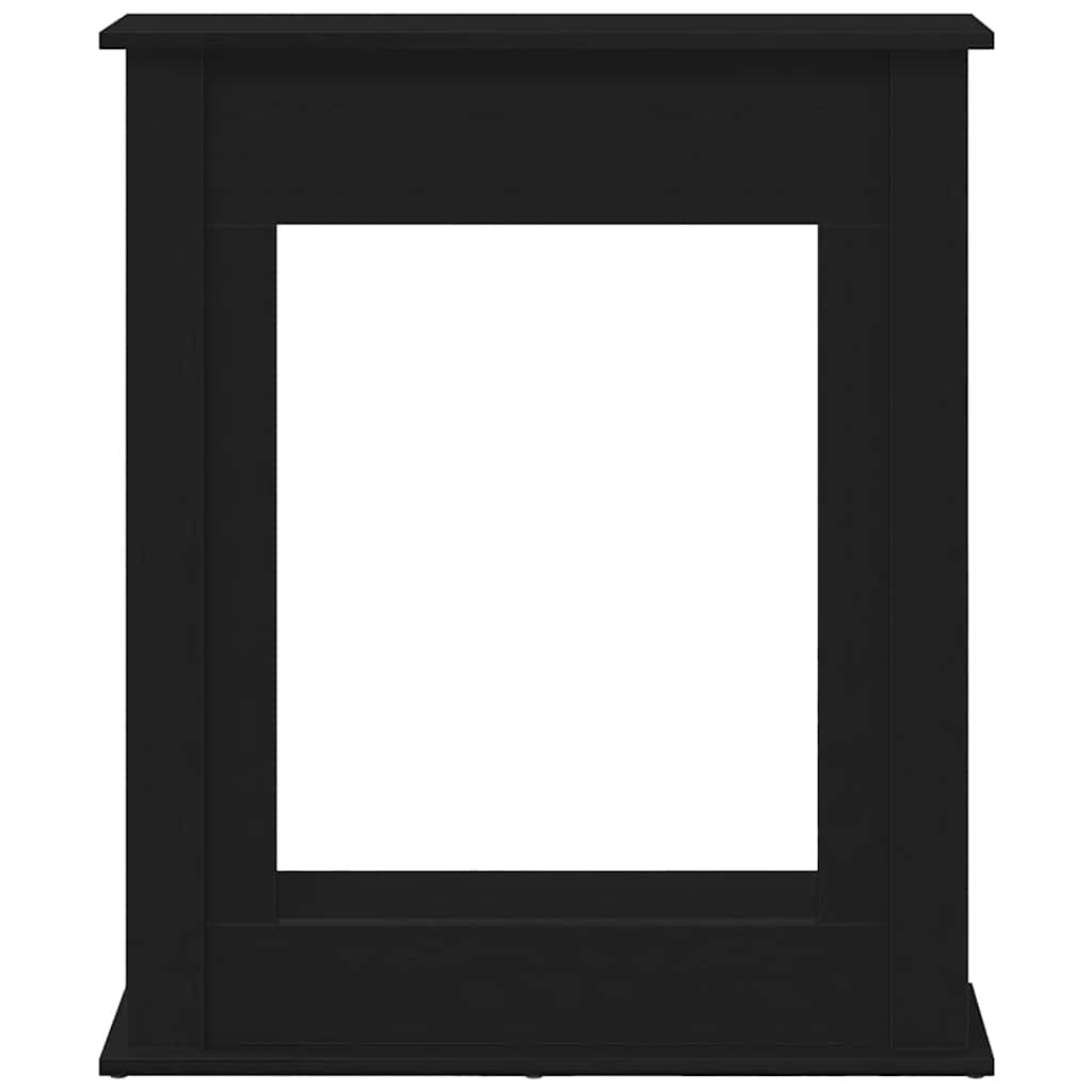 vidaXL Obudowa kominka Czarny dąb 75x20x87,5 cm Drewno klejone