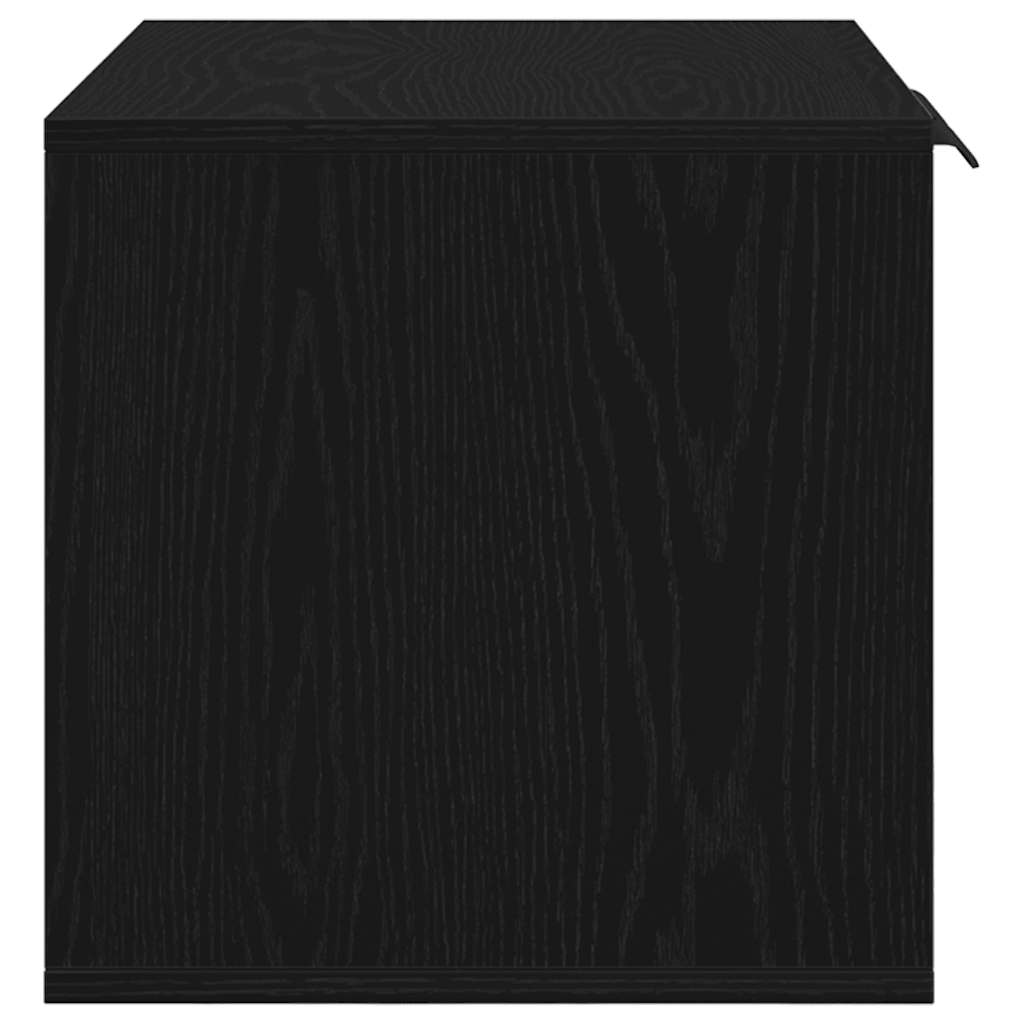 vidaXL Obudowa kuwety dla kota Czarny dąb 60x40x40 cm Drewno konstrukcyjne