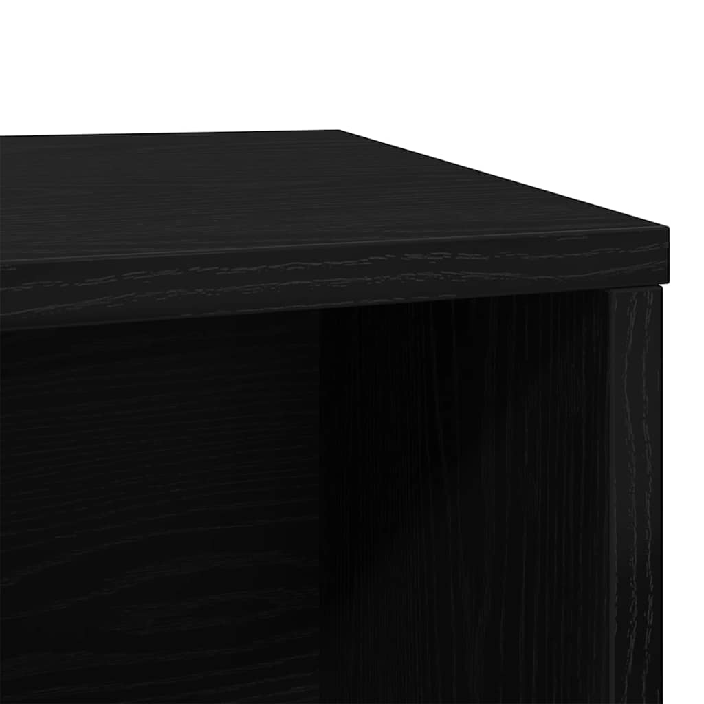 vidaXL Obudowa kuwety dla kota Czarny dąb 60x40x40 cm Drewno konstrukcyjne