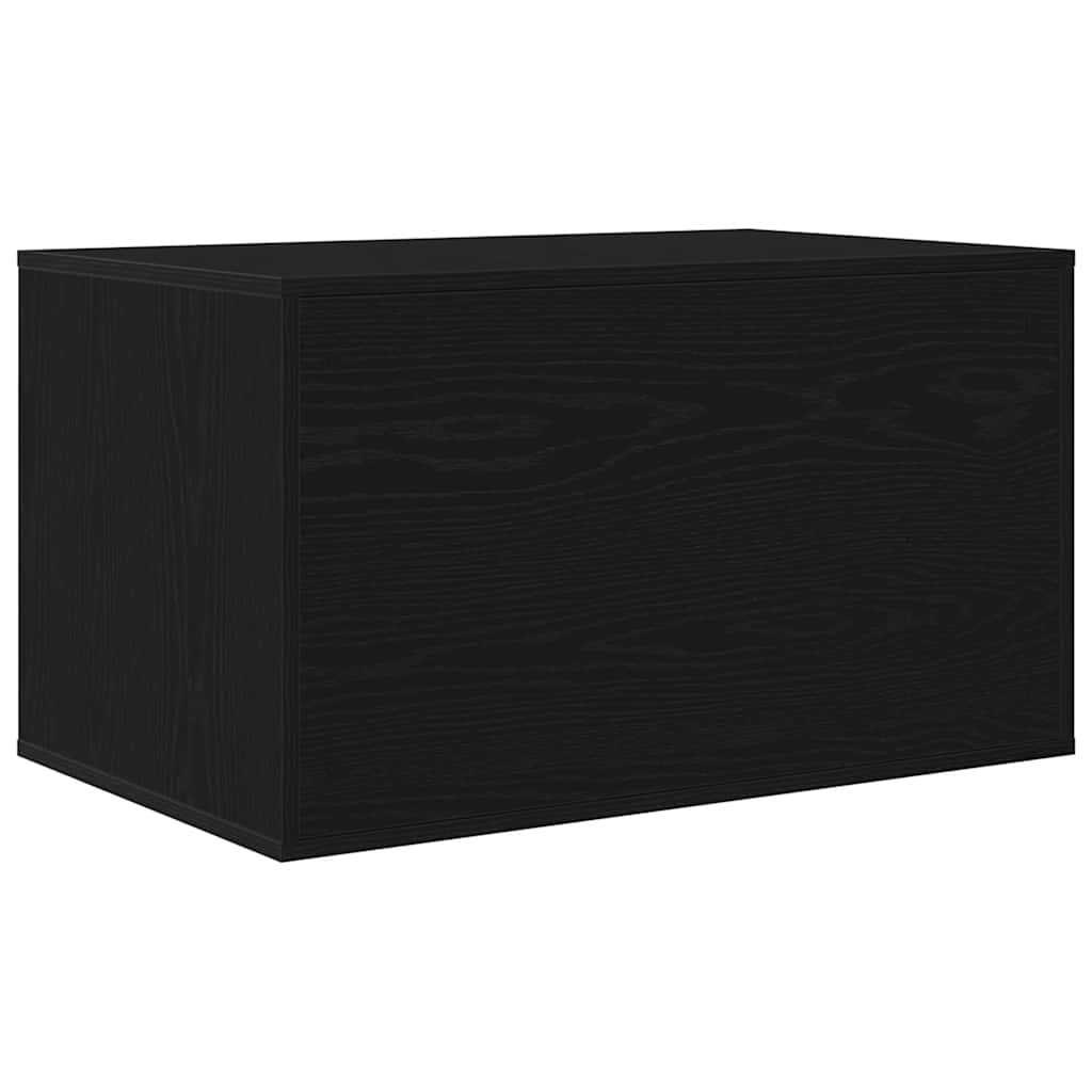 vidaXL Obudowa kuwety dla kota Czarny dąb 80x50x45 cm Drewno konstrukcyjne