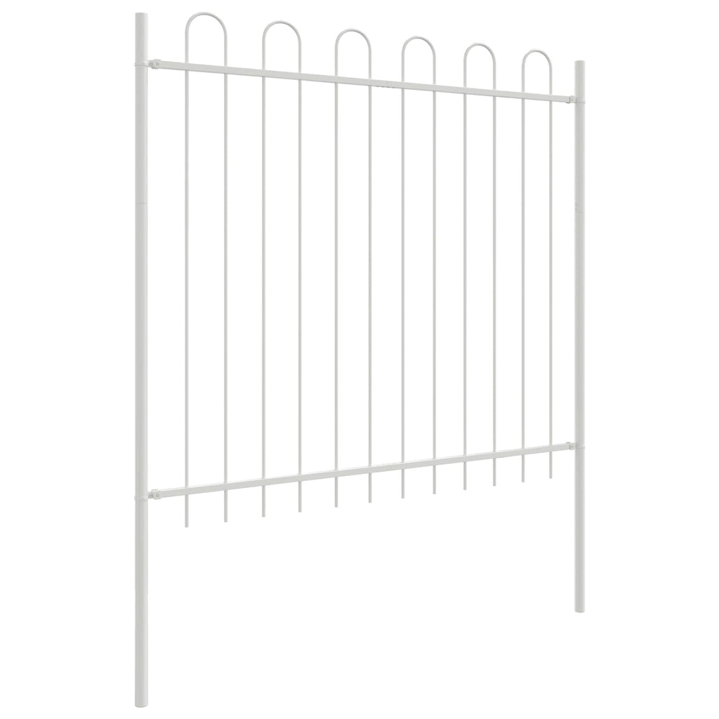 vidaXL Ogrodzenie Ogrodowe 2 pcs Szary 3,4 x 1 m