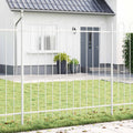 vidaXL Ogrodzenie Ogrodowe 3 pcs Szary 5,1 x 1,2 m