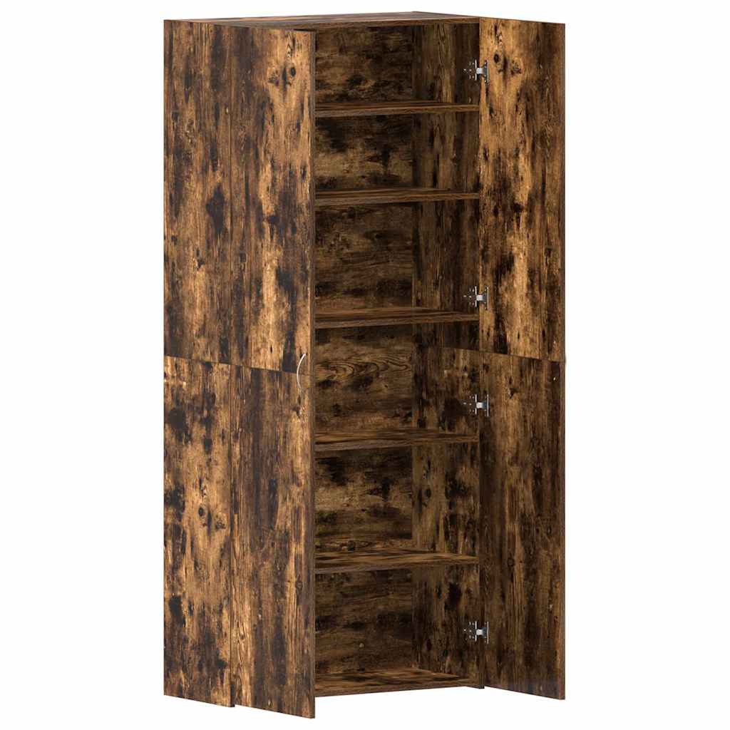 vidaXL Szafka na buty z półką Wielokolorowe 80 x 35.5 x 180 cm