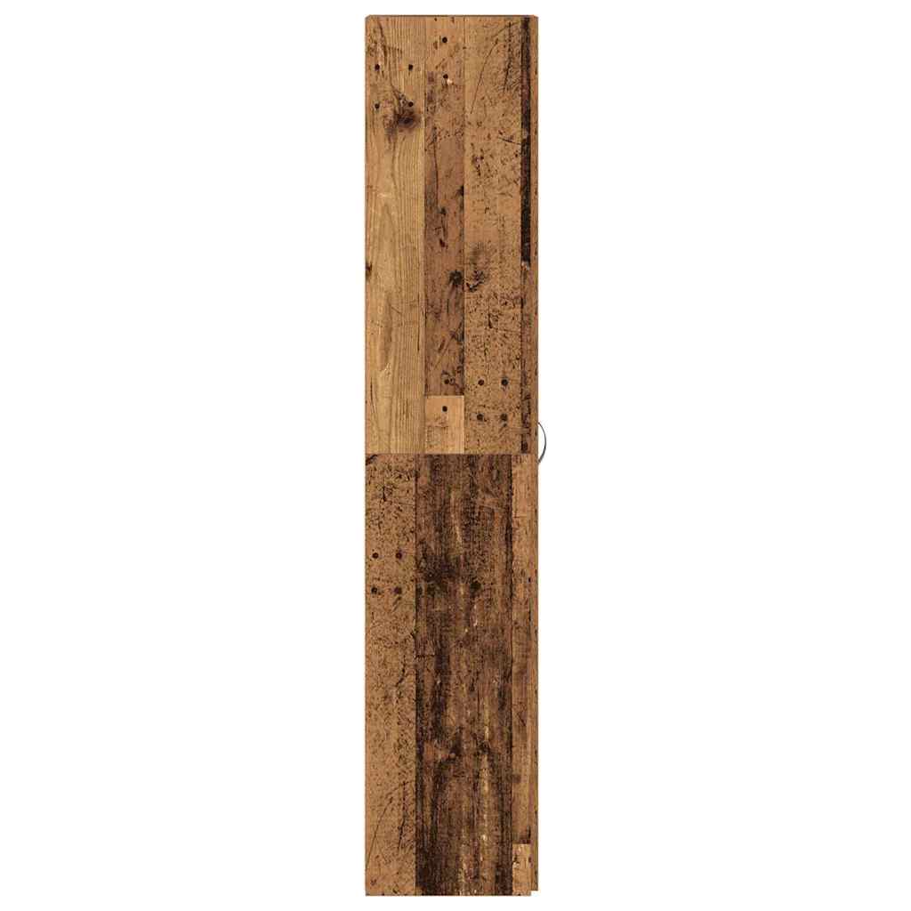 vidaXL Szafka na buty z półką z drzwiami Brązowy 80 x 35.5 x 180 cm