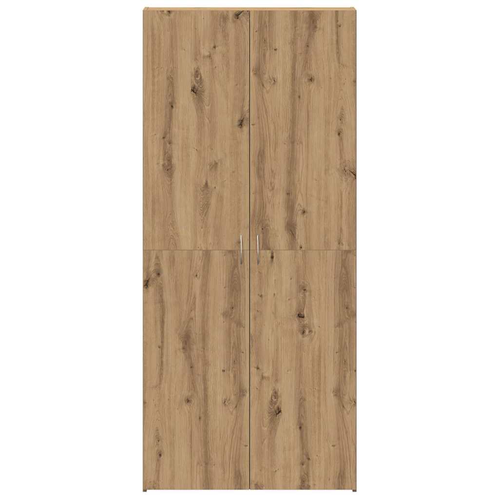 vidaXL Szafka na buty z półką z drzwiami Brązowy 80 x 35.5 x 180 cm