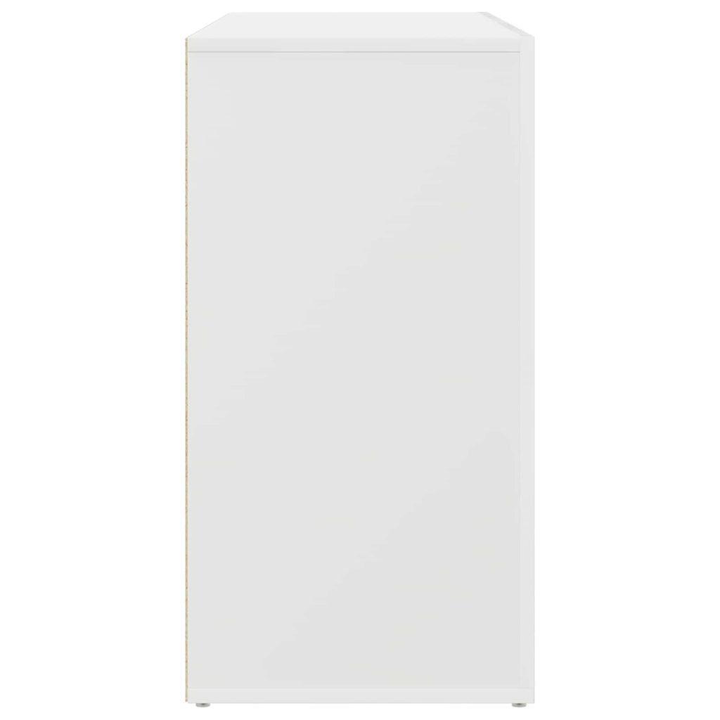 vidaXL Bufet z szufladą Biały 120 x 36 x 69 cm Materiał drewnopochodny