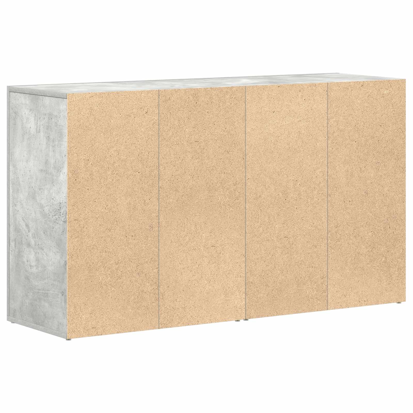 vidaXL Bufet Betonowy szary 120 x 36 x 69 cm Materiał drewnopochodny