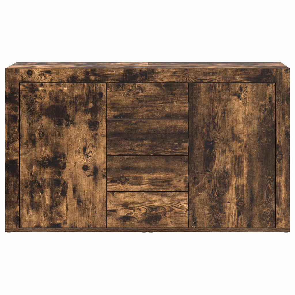 vidaXL Bufet Dąb wędzony 120 x 36 x 69 cm Materiał drewnopochodny