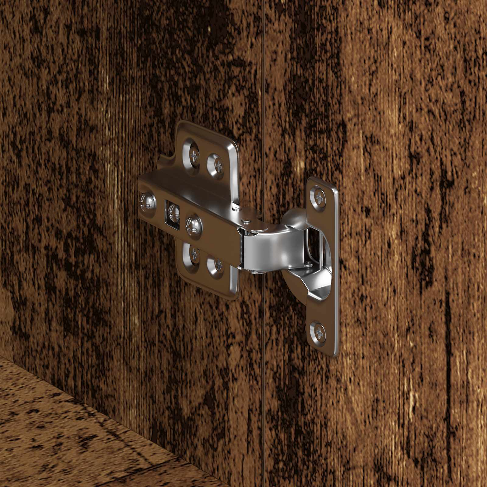 vidaXL Bufet Stare drewno 120 x 36 x 69 cm Materiał drewnopochodny