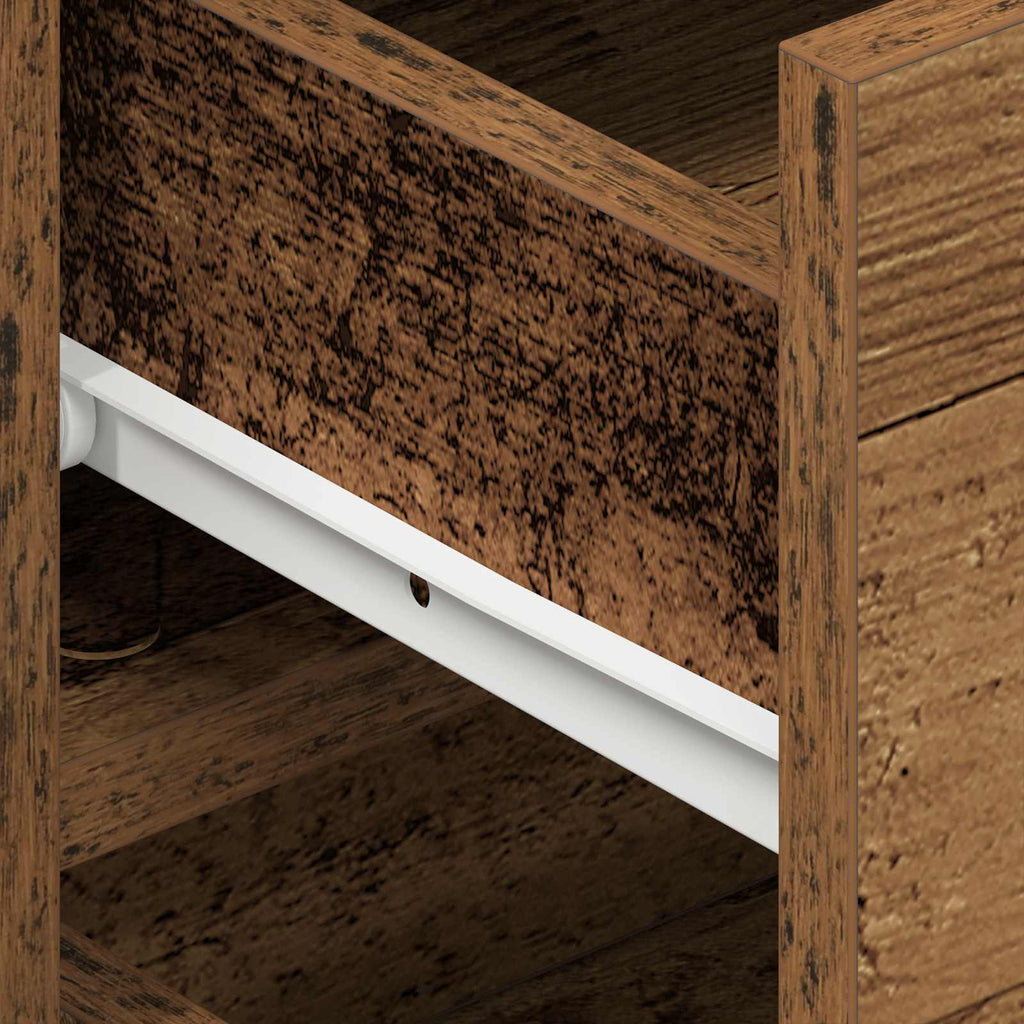 vidaXL Bufet Stare drewno 120 x 36 x 69 cm Materiał drewnopochodny