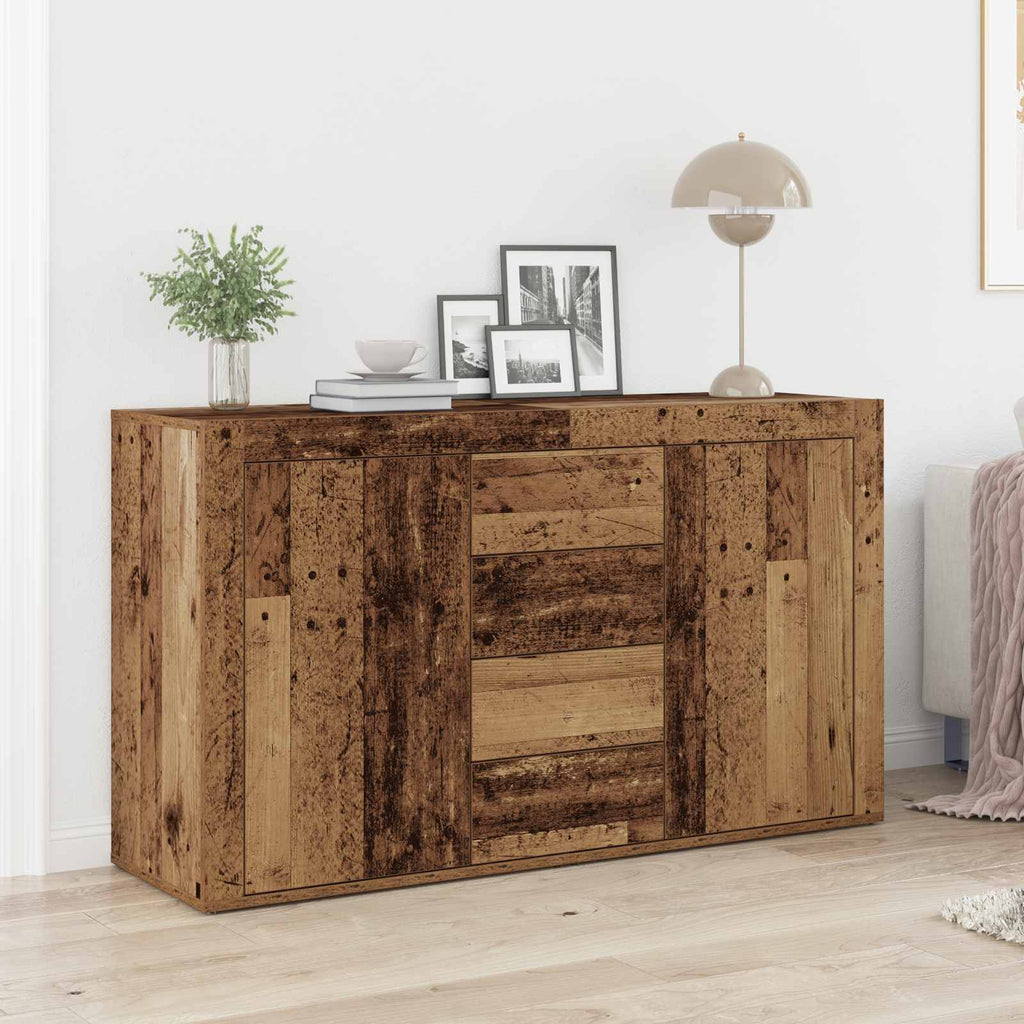 vidaXL Bufet Stare drewno 120 x 36 x 69 cm Materiał drewnopochodny