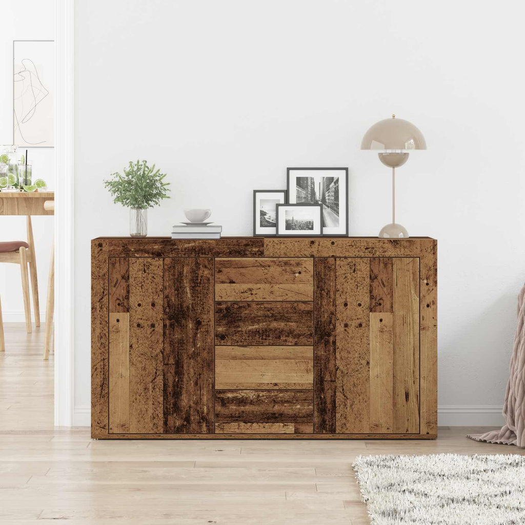 vidaXL Bufet Stare drewno 120 x 36 x 69 cm Materiał drewnopochodny