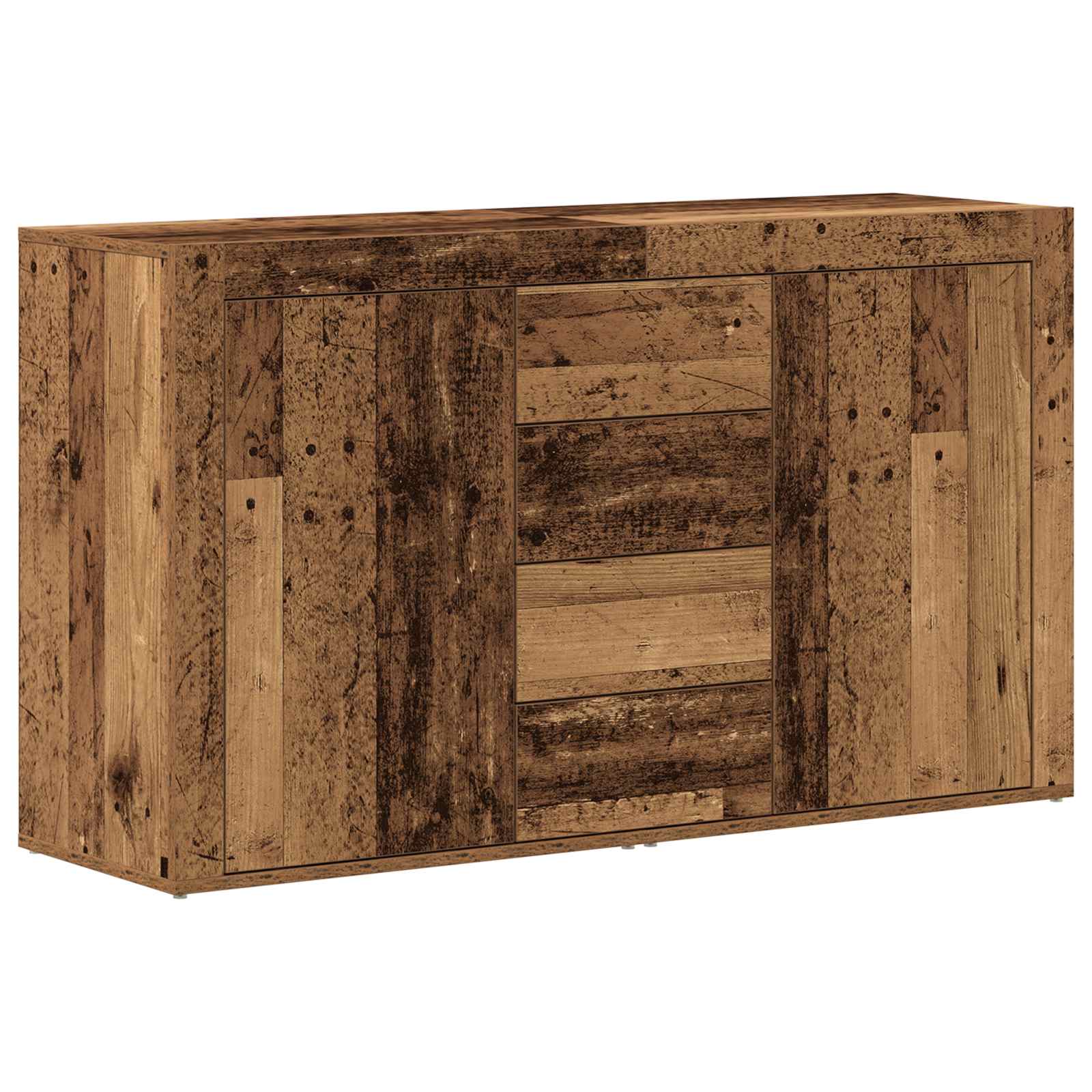 vidaXL Bufet Stare drewno 120 x 36 x 69 cm Materiał drewnopochodny