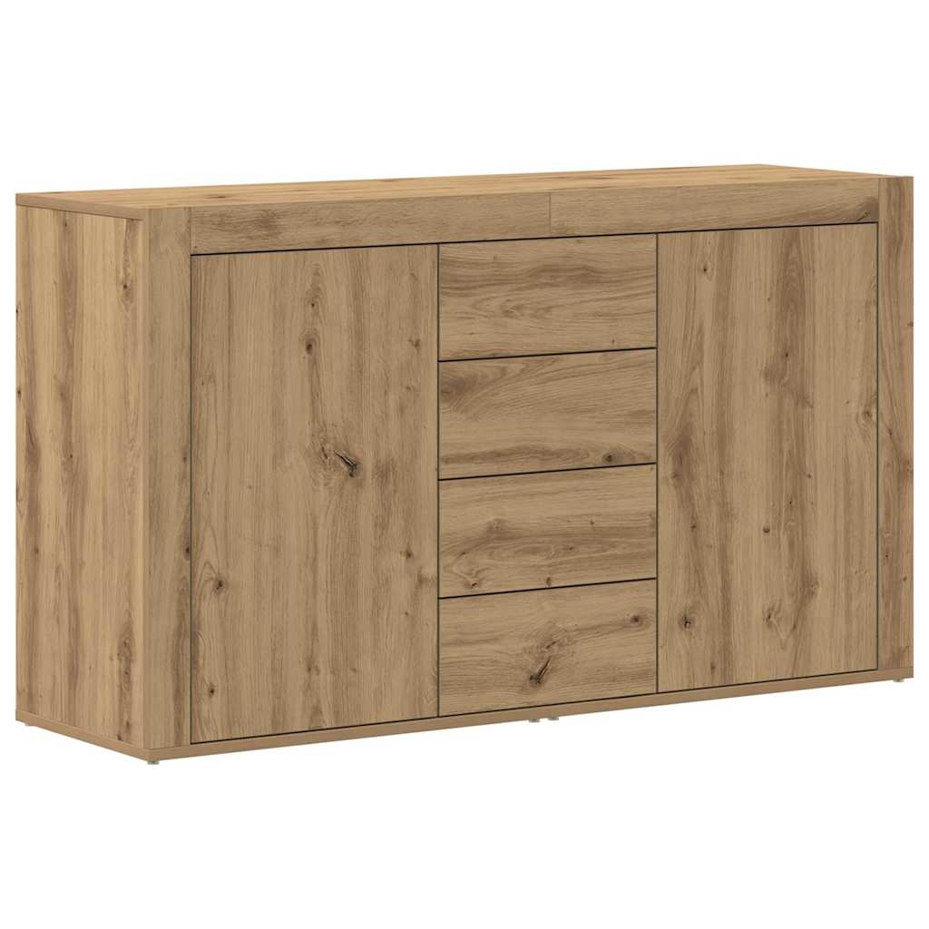 vidaXL Bufet z szufladą Dąb rzemieślniczy 120 x 36 x 69 cm
