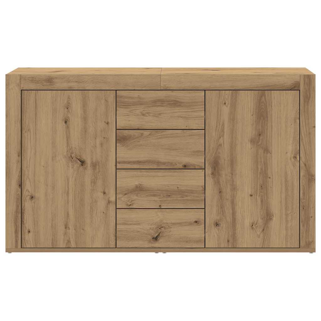 vidaXL Bufet z szufladą Dąb rzemieślniczy 120 x 36 x 69 cm