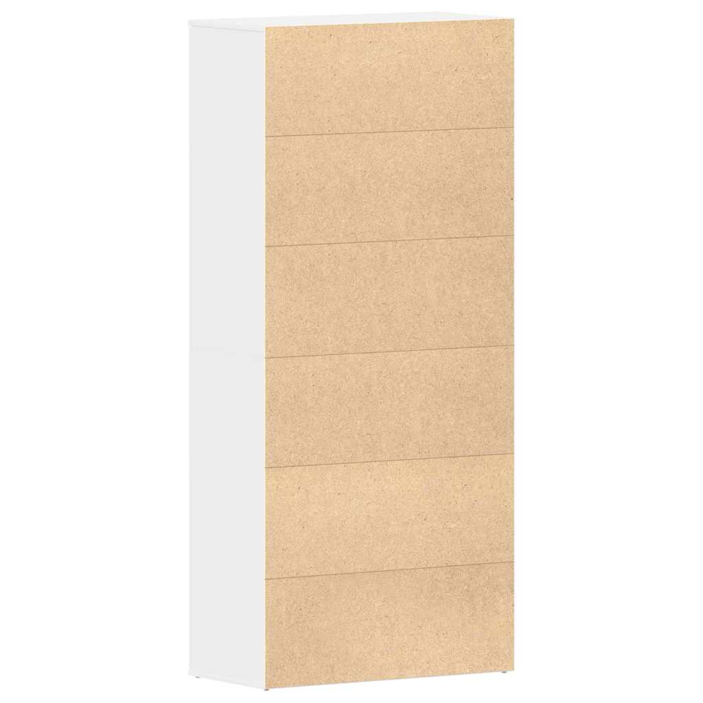 vidaXL Szafka na buty Biały 80 x 39 x 178 cm Materiał drewnopochodny