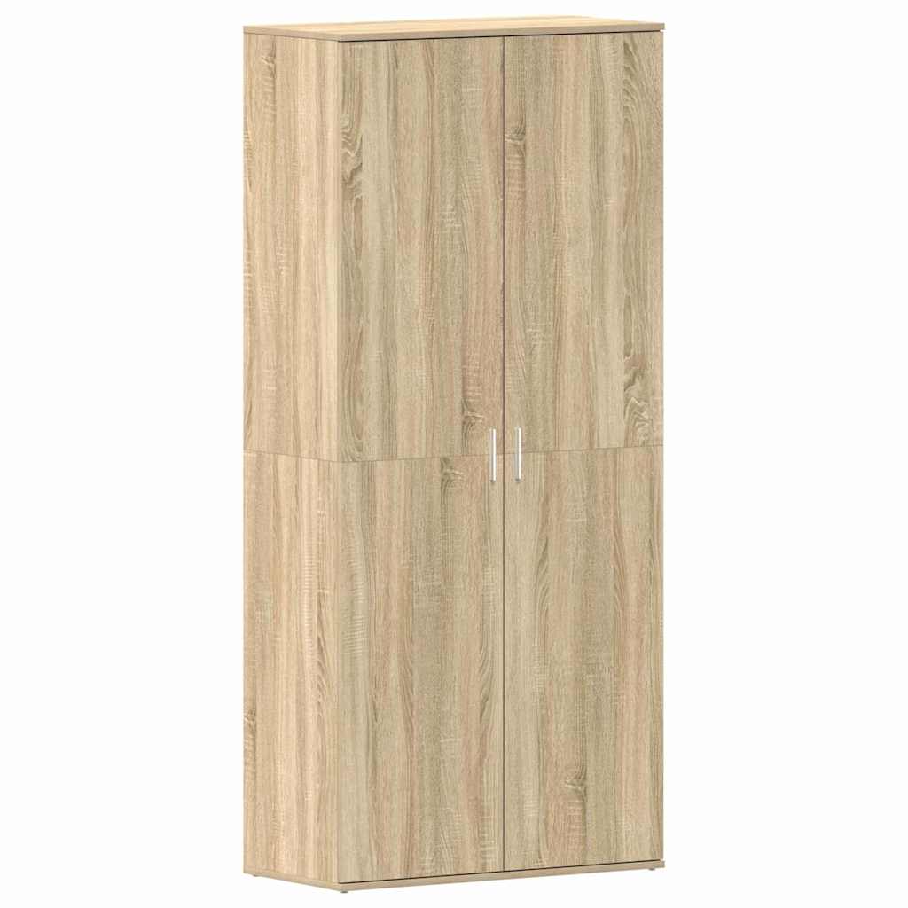 vidaXL Szafka na buty z półką z drzwiami Dąb Sonoma 80 x 39 x 178 cm