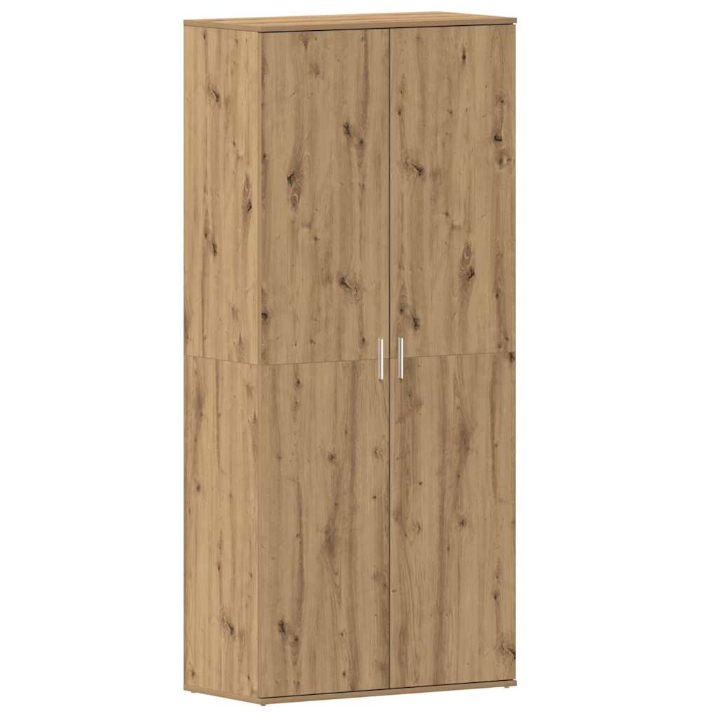 vidaXL Szafka na buty z półką Dąb rzemieślniczy 80 x 39 x 178 cm