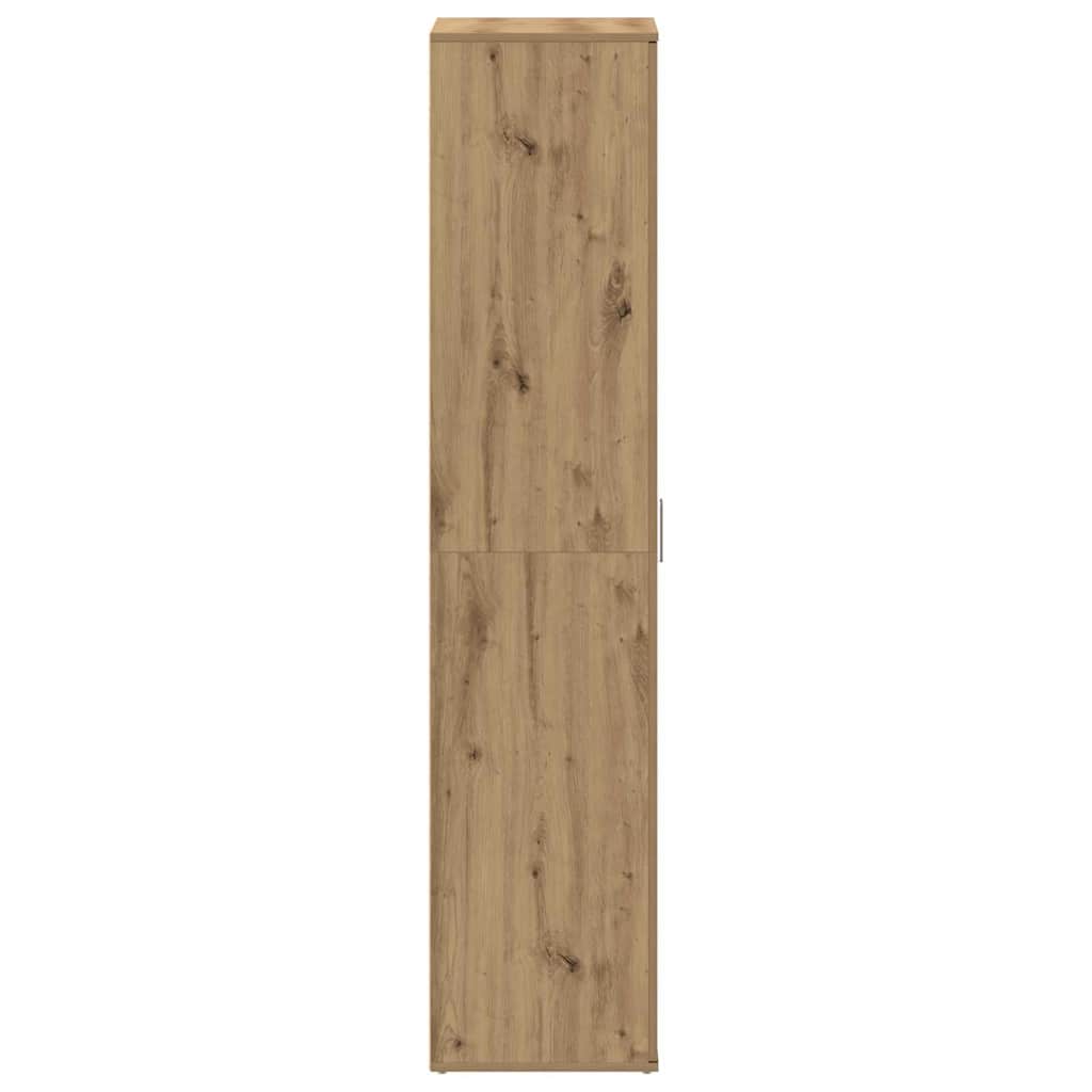 vidaXL Szafka na buty z półką Dąb rzemieślniczy 80 x 39 x 178 cm