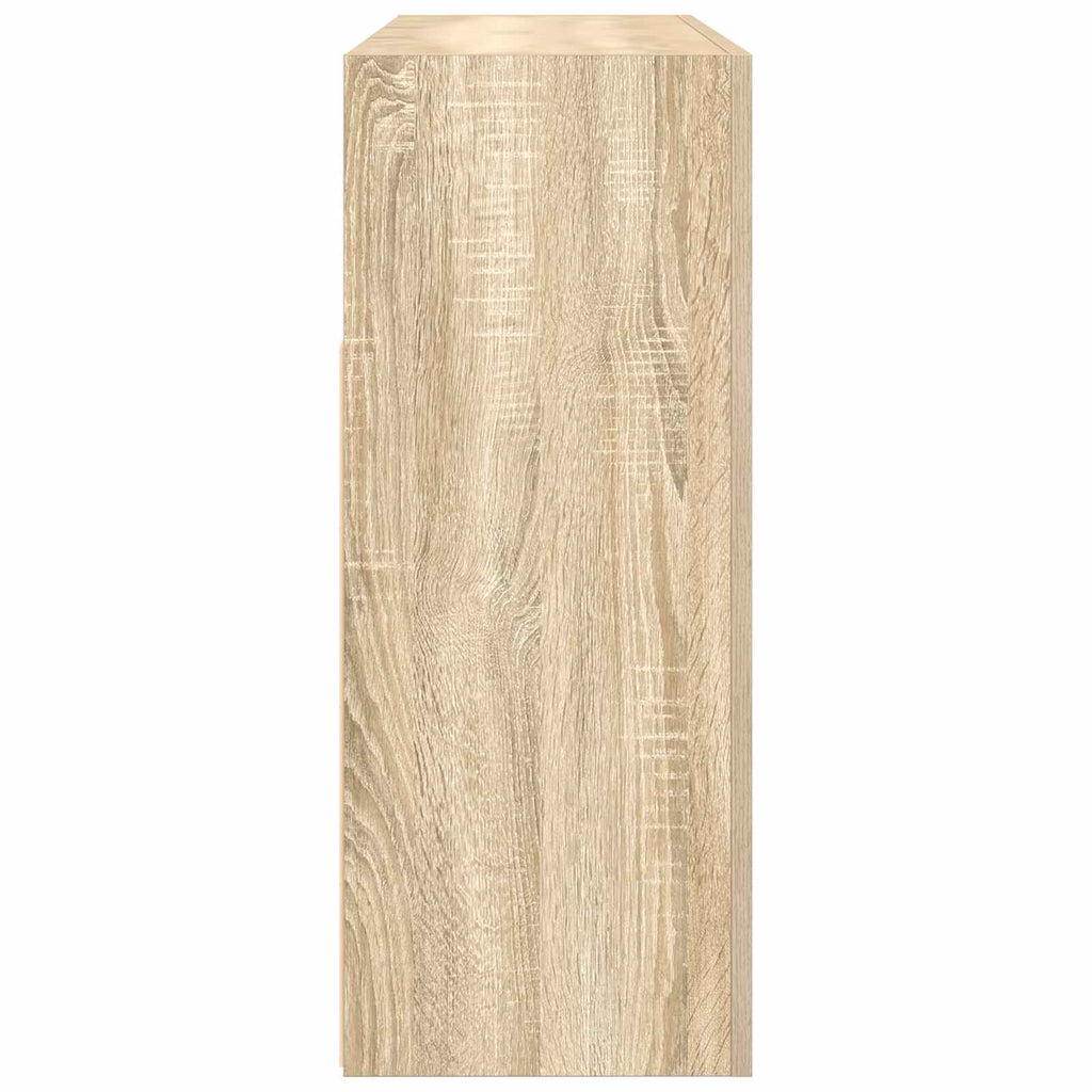 vidaXL Bufet Dąb Sonoma 116 x 30 x 75 cm Materiał drewnopochodny