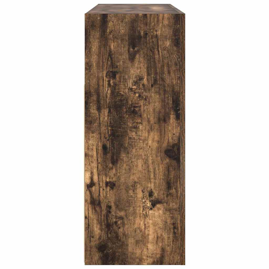 vidaXL Bufet Dąb wędzony 116 x 30 x 75 cm Materiał drewnopochodny