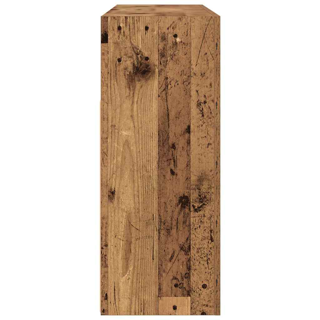 vidaXL Bufet Stare drewno 116 x 30 x 75 cm Materiał drewnopochodny