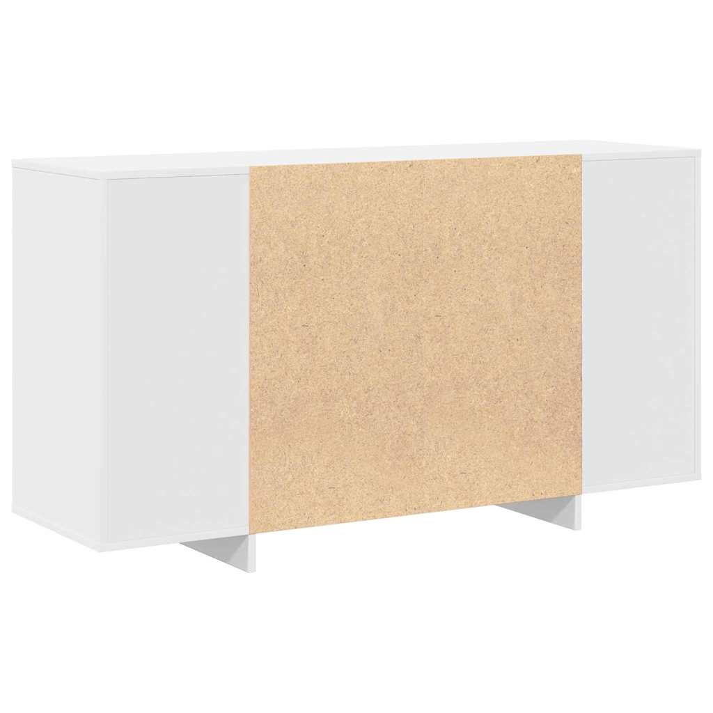 vidaXL Bufet Biały 135 x 41 x 75 cm Materiał drewnopochodny