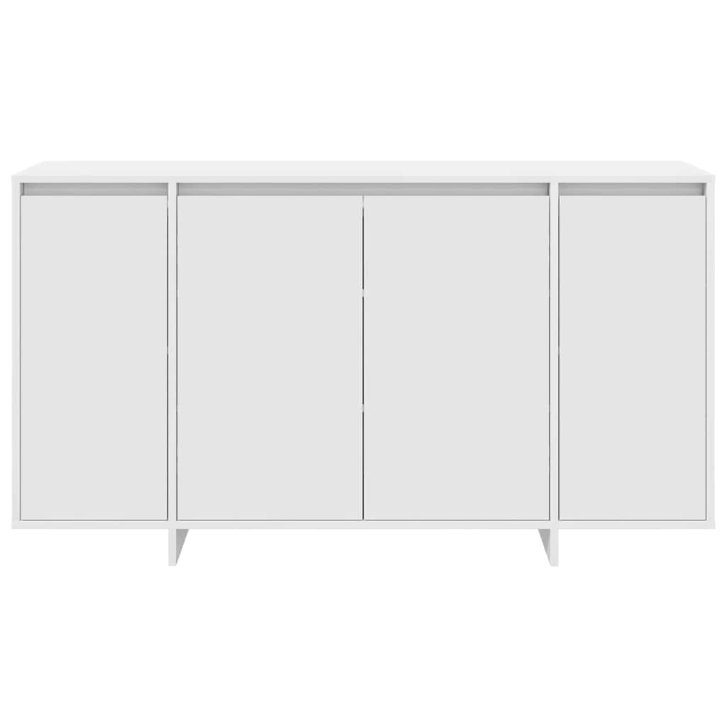 vidaXL Bufet Biały 135 x 41 x 75 cm Materiał drewnopochodny